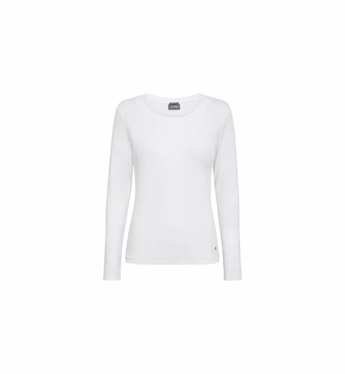 Women Tees MOS MOSH MMNicole OLS Rib Tee White