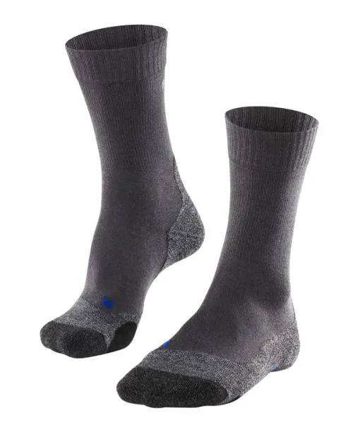 Women TK2 Explore Cool Women Trekking Socks Asphalt Mel FALKE Hiking Socks
