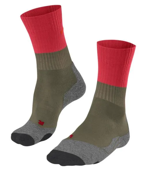 Women TK2 Explore Women Trekking Socks Thyme FALKE Hiking Socks