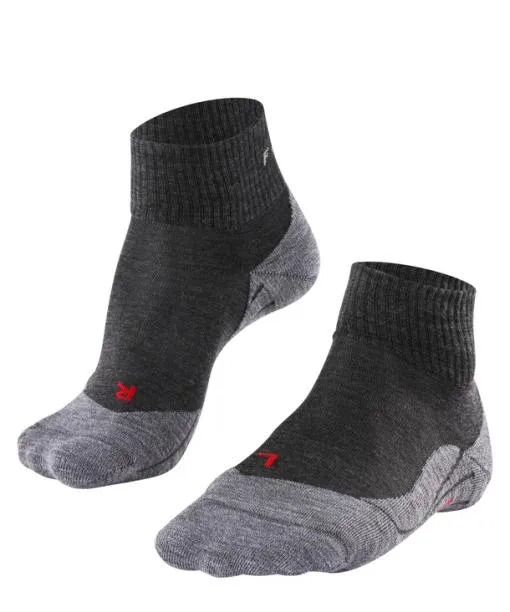 Women TK5 Wander Short Women Trekking Short Sock Asphalt Mel FALKE Hiking Socks Women TK5 Wander Short Women Trekking Short Sock Asphalt Mel FALKE Hiking Socks
