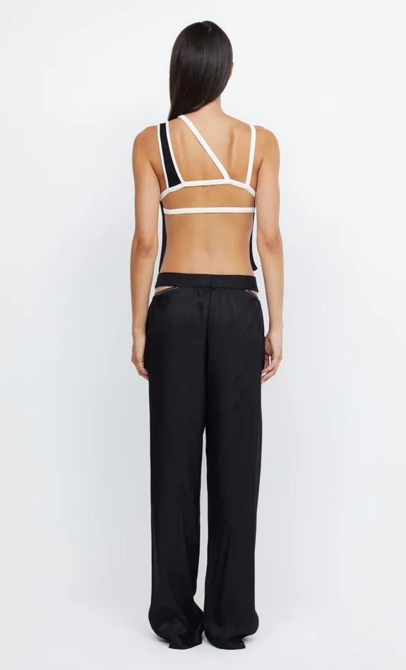 Women Tops Bec Bridge HARI BACKLESS TOP Blackivory