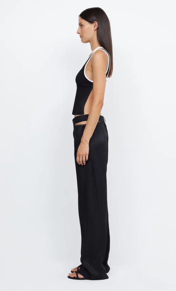 Women Tops Bec Bridge HARI BACKLESS TOP Blackivory