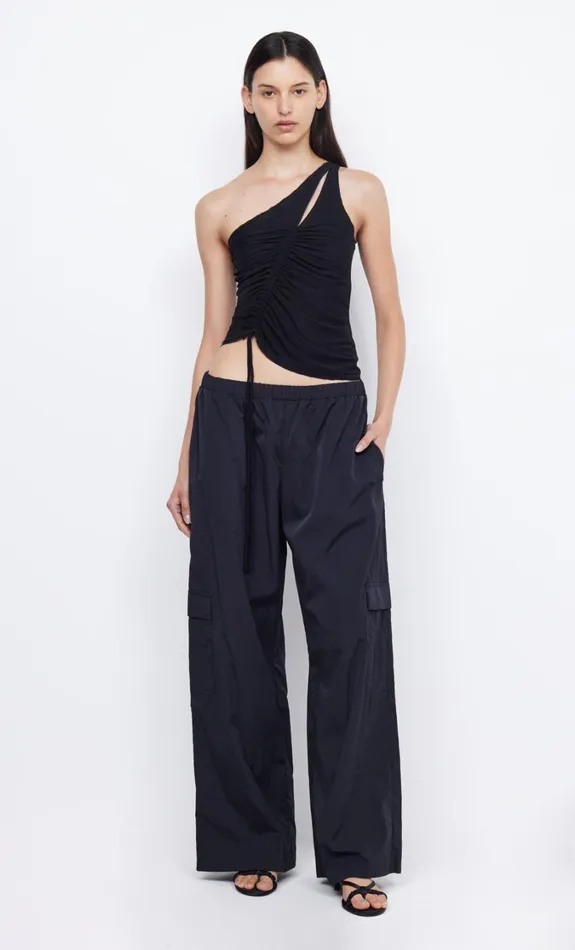 Women Tops Bec Bridge NOLA ASYMMETRIC TOP Black