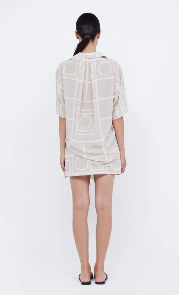 Women Tops Bec Bridge SALMA SHORT SLEEVE SHIRT Checkers