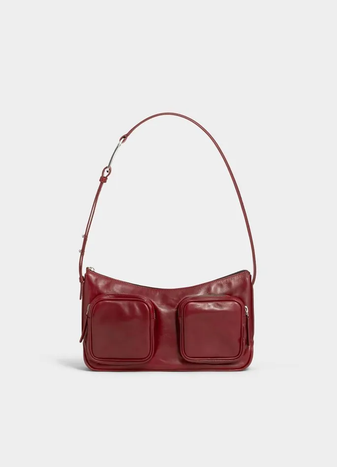 Women Vagabond Bags VALENCE BAG Dark Red Leather