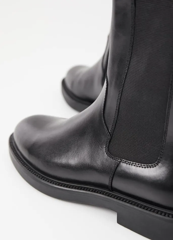 Women Vagabond Boots ALEX W BOOTS Black Leather