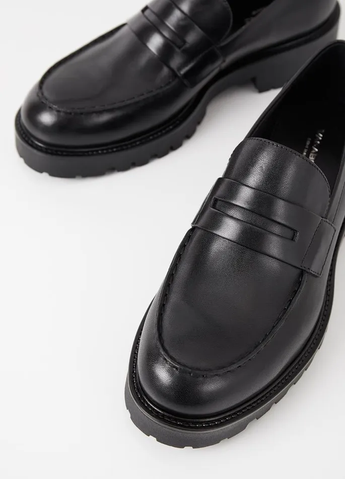 Women Vagabond Loafers KENOVA LOAFER Black Leather