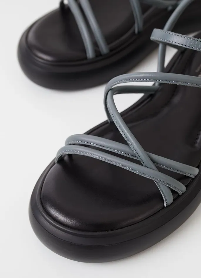 Women Vagabond Sandals BLENDA SANDALS Blue Leather