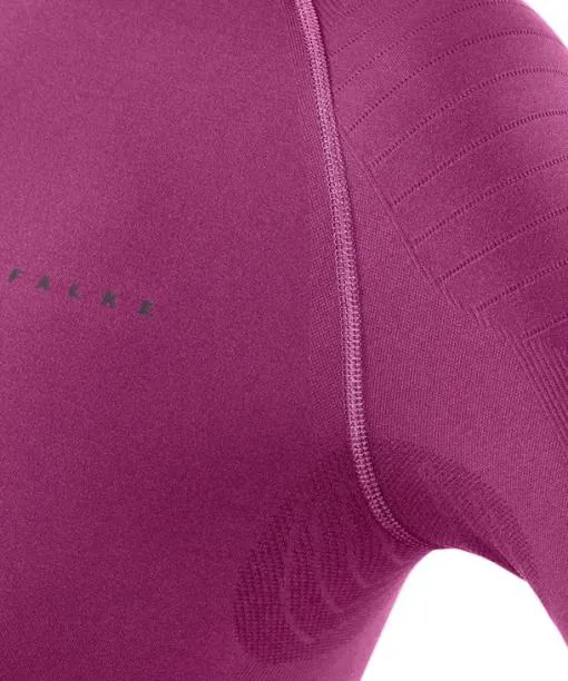 Women Women Long Sleeve Shirt Maximum Warm Radiant Orchid FALKE Long Sleeve Shirts