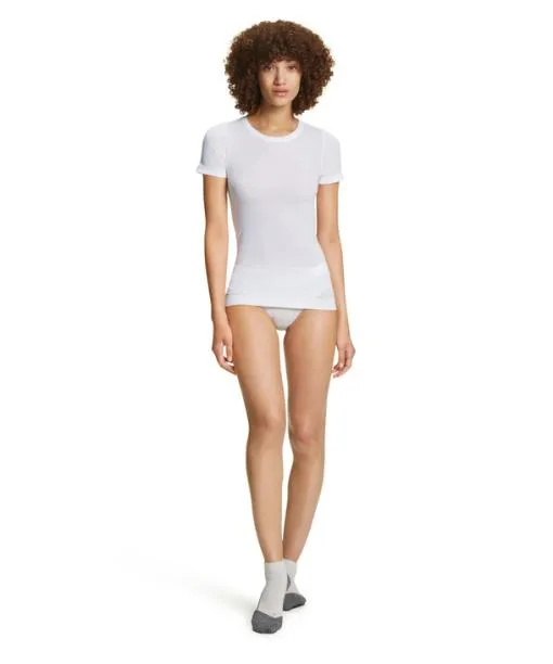 Women Women TShirt Ultralight Cool White FALKE Short Sleeve Shirts