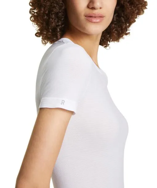 Women Women TShirt Ultralight Cool White FALKE Short Sleeve Shirts