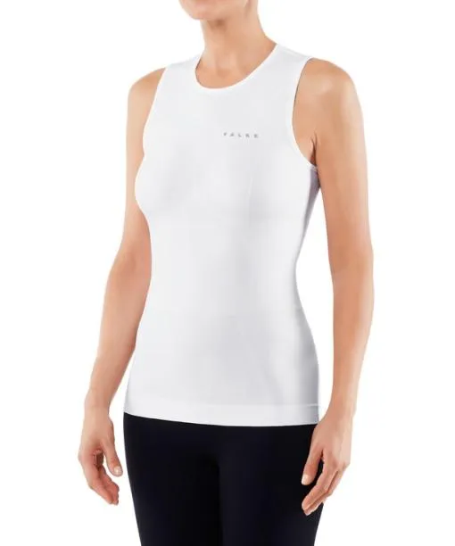 Women Women Tanktop Warm White FALKE Short Sleeve Shirts