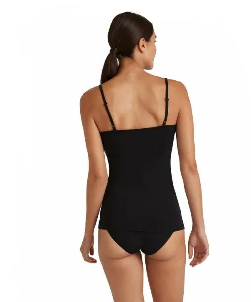 Women Women Top Roundneck Daily Lace Black FALKE Bras and Tops