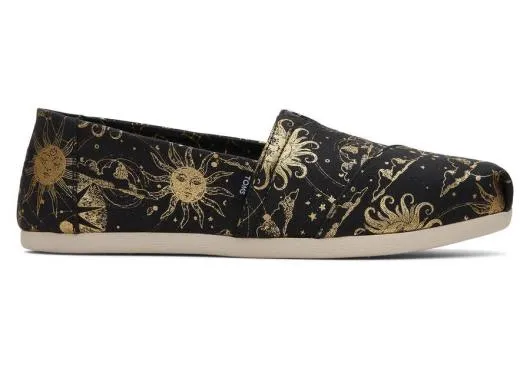 Women WomenAlpargata Gold Foil Lunar Sky Gold Foil TOMS Exclusives