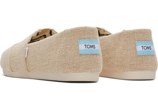 Women WomenAlpargata Natural Heritage Canvas Natural Undyed TOMS Alpargatas