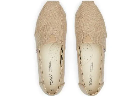 Women WomenAlpargata Natural Heritage Canvas Natural Undyed TOMS Alpargatas
