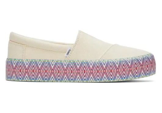 Women WomenFenix Platform Natural Canvas TOMS Platforms