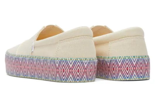 Women WomenFenix Platform Natural Canvas TOMS Platforms