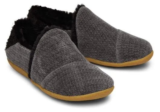 Women WomenIndia Forged Iron Faux Fur Slipper Forged Iron Chenille TOMS Exclusives