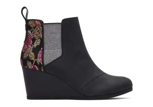 Women WomenKayley Boot Black Metallic TOMS Boots and Booties