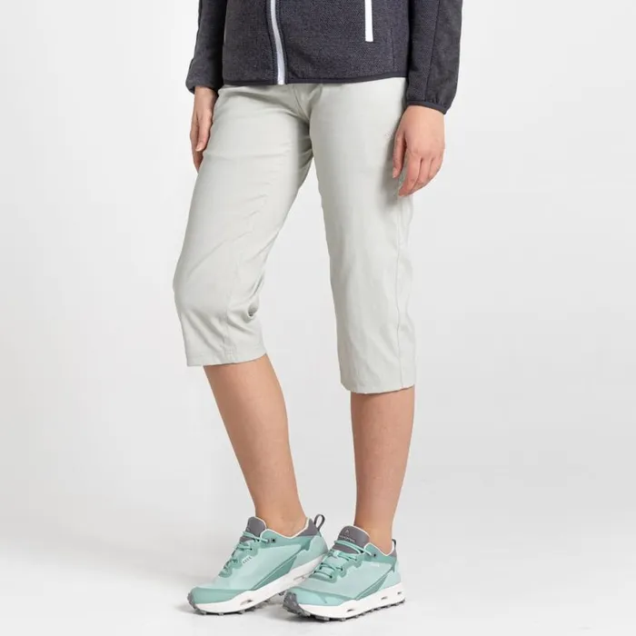 Womens Cropped Trousers Craghoppers Kiwi Pro II Cropped Trouser Dove Grey Womens Cropped Trousers Craghoppers Kiwi Pro II Cropped Trouser Dove Grey