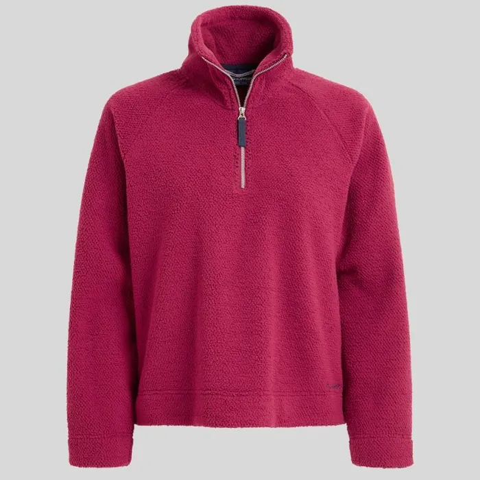 Womens Half Zip Fleece Craghoppers Raya Half Zip Fleece Mulberry Jam Womens Half Zip Fleece Craghoppers Raya Half Zip Fleece Mulberry Jam