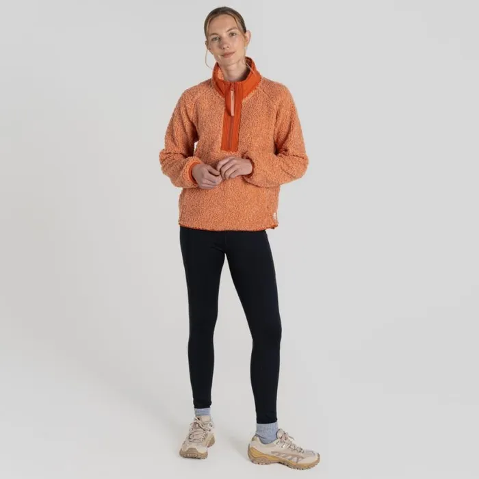 Womens Half Zip Fleece Craghoppers Toro Half Zip Fleece Clay Womens Half Zip Fleece Craghoppers Toro Half Zip Fleece Clay