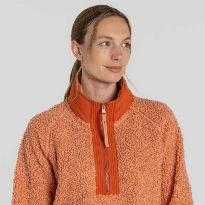 Womens Half Zip Fleece Craghoppers Toro Half Zip Fleece Clay Womens Half Zip Fleece Craghoppers Toro Half Zip Fleece Clay