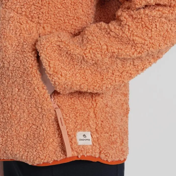 Womens Half Zip Fleece Craghoppers Toro Half Zip Fleece Clay Womens Half Zip Fleece Craghoppers Toro Half Zip Fleece Clay
