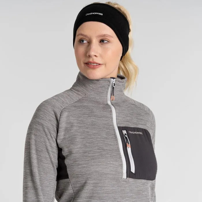 Womens Half Zip Fleece Craghoppers Trina Half Zip Fleece Silver Cloud Womens Half Zip Fleece Craghoppers Trina Half Zip Fleece Silver Cloud