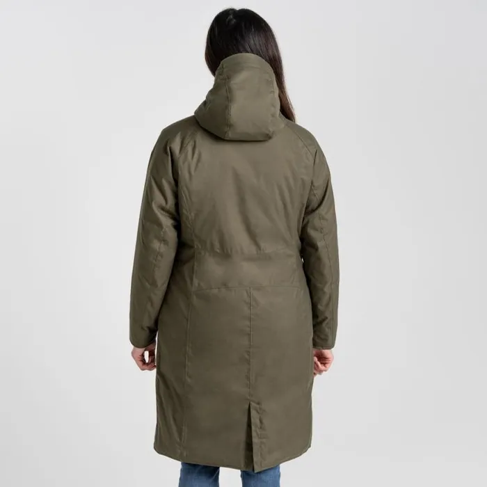 Womens Insulated Jackets Craghoppers Caithness Waterproof Jacket Wild Olive Womens Insulated Jackets Craghoppers Caithness Waterproof Jacket Wild Olive