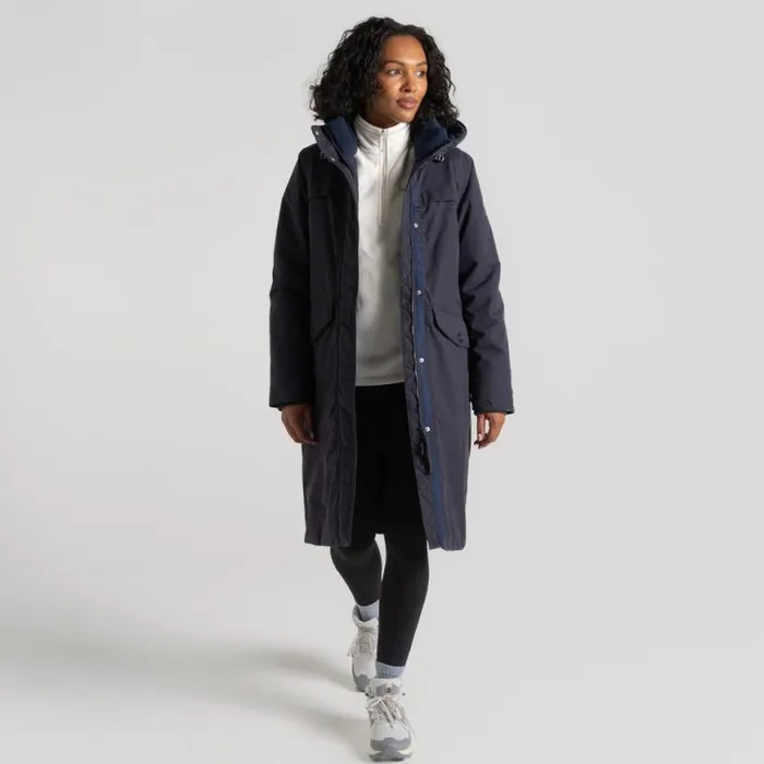 Womens Insulated Jackets Craghoppers Tyndal Waterproof Jacket Dark Navy Womens Insulated Jackets Craghoppers Tyndal Waterproof Jacket Dark Navy