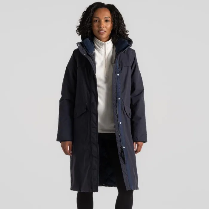 Womens Insulated Jackets Craghoppers Tyndal Waterproof Jacket Dark Navy Womens Insulated Jackets Craghoppers Tyndal Waterproof Jacket Dark Navy