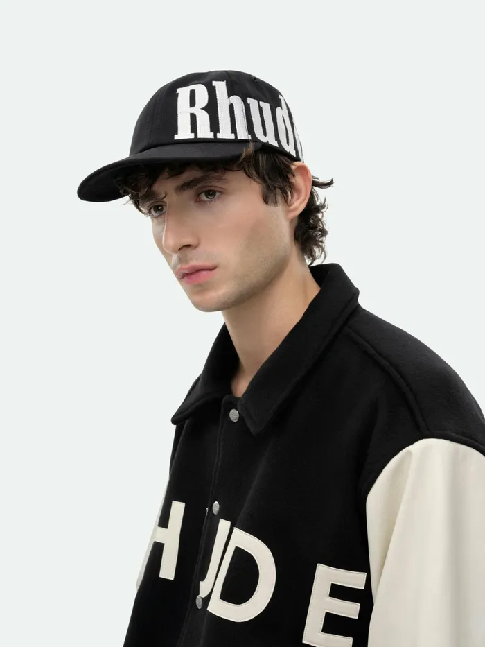 WRAP LOGO 6PANEL HAT Unisex Rhude Structured Hats