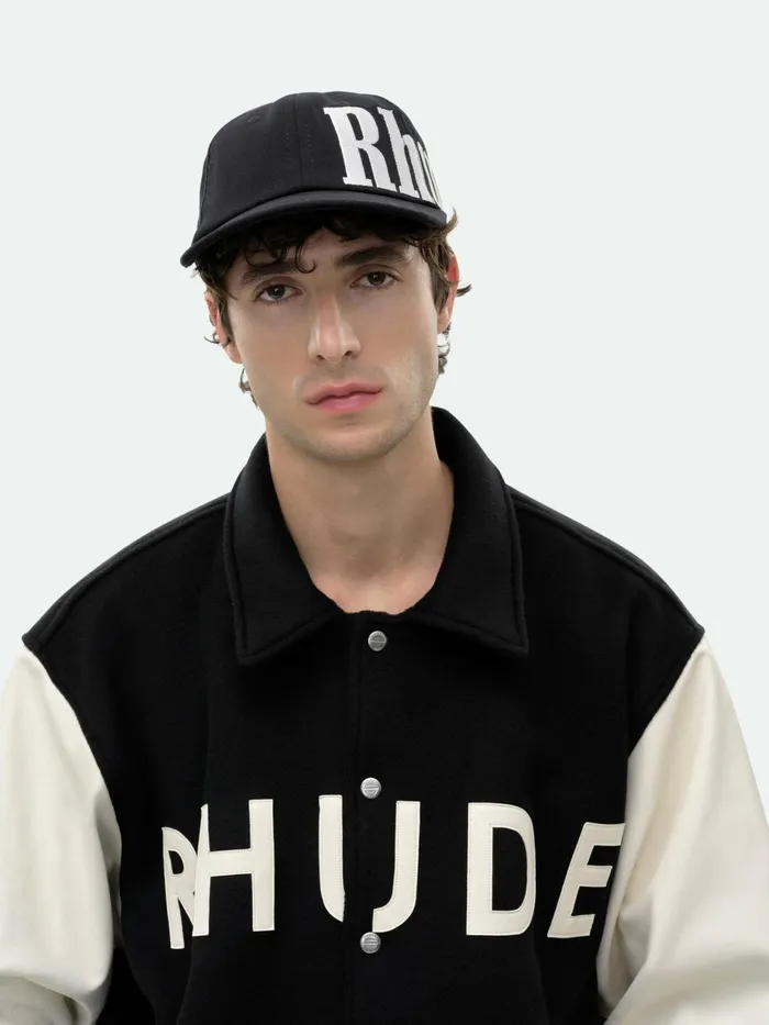 WRAP LOGO 6PANEL HAT Unisex Rhude Structured Hats