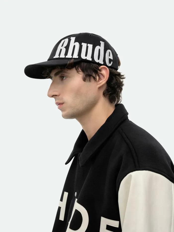 WRAP LOGO 6PANEL HAT Unisex Rhude Structured Hats
