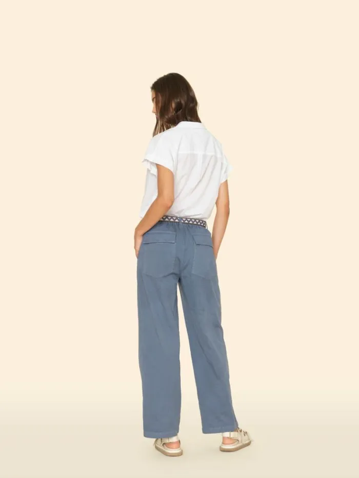 Xirena Blue Storm Morleigh Twill Pant Women Pants and Jumpsuits