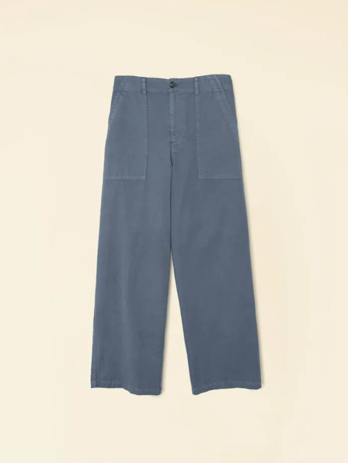 Xirena Blue Storm Morleigh Twill Pant Women Pants and Jumpsuits