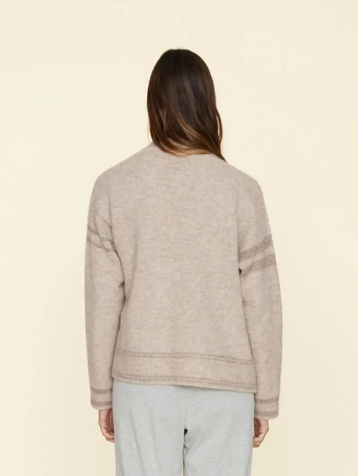 Xirena Cream Beige Carey Cardigan Women Sweaters and Jackets