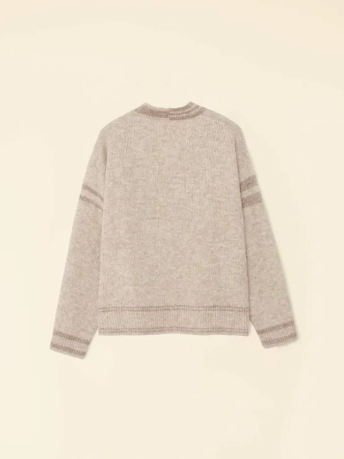 Xirena Cream Beige Carey Cardigan Women Sweaters and Jackets