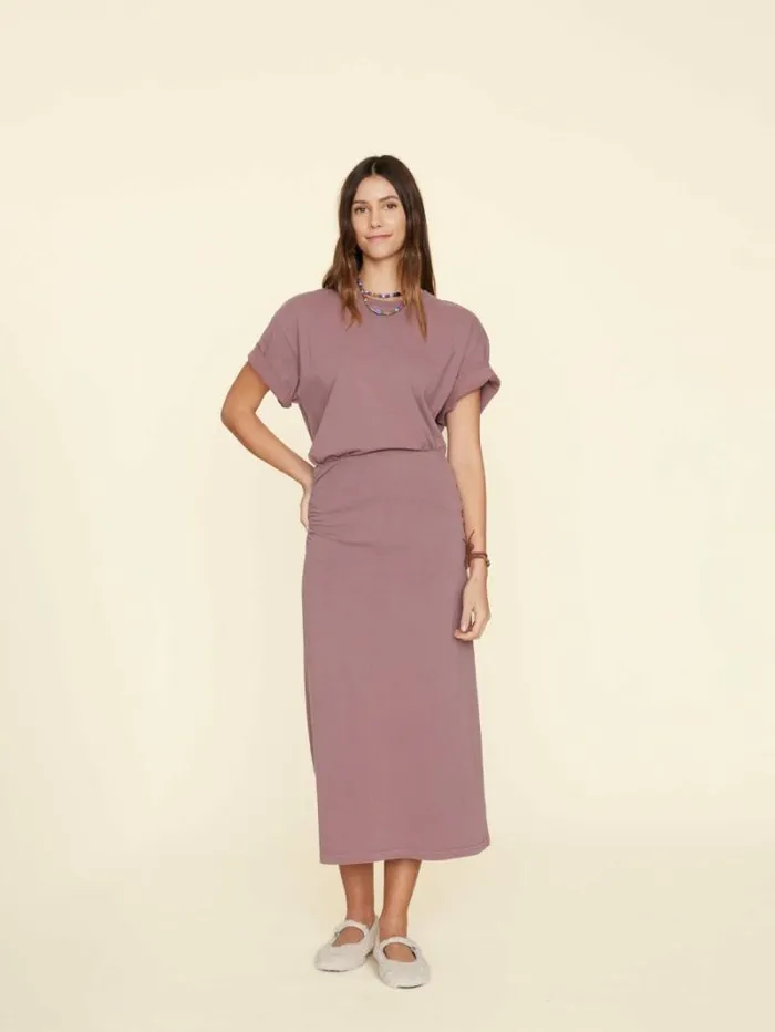Xirena Dark Rose Lenny Skirt Women Skirts
