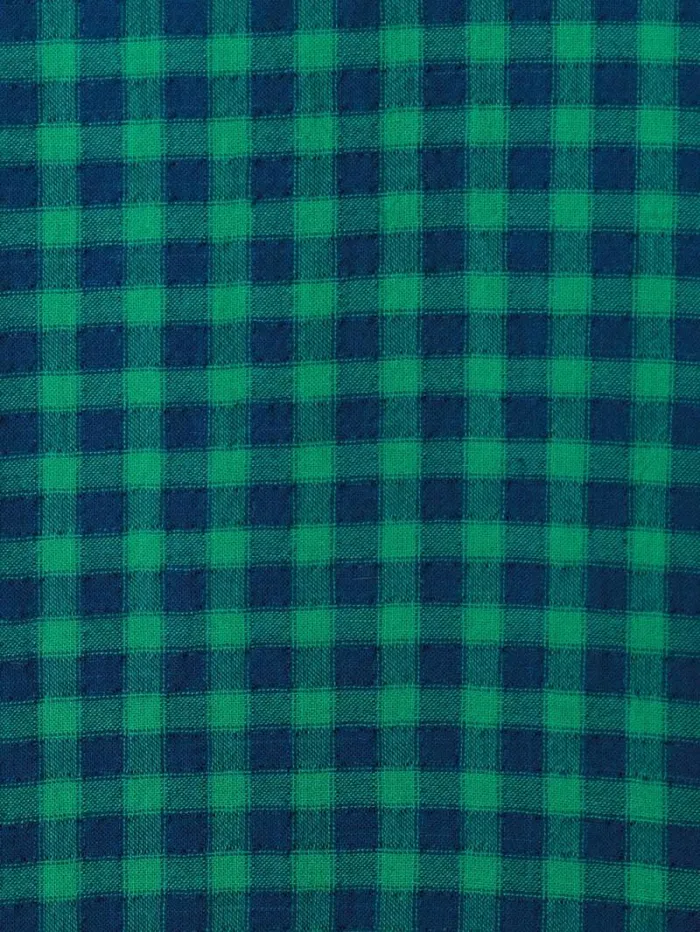 Xirena Pine Sky Caspian Plaid Top Women Tops