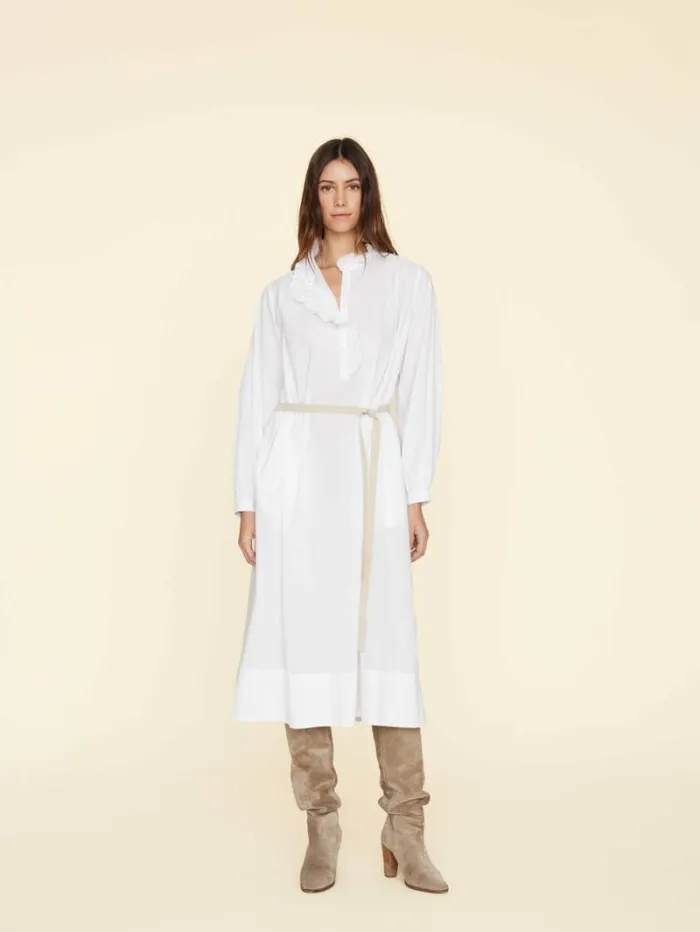 Xirena White Caspy Dress Women Dresses