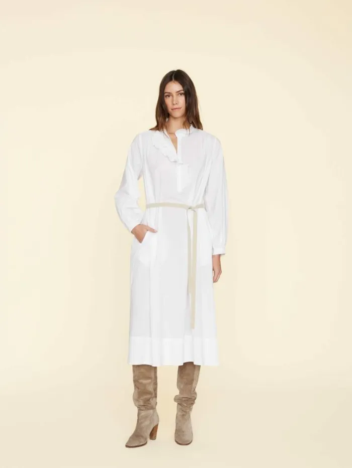 Xirena White Caspy Dress Women Dresses