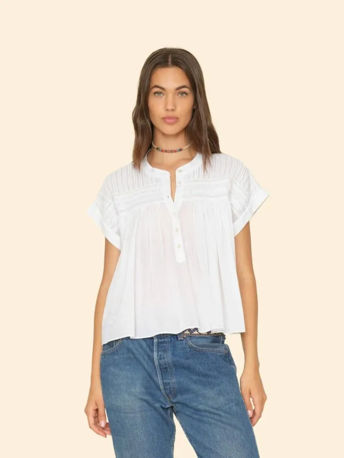 Xirena White Luane Top Women Tops